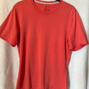 Large Orange Patagonia Active Short Sleeve